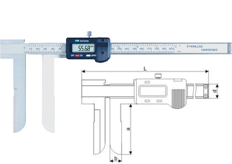 Inside KnifeEdge Digital Calipers